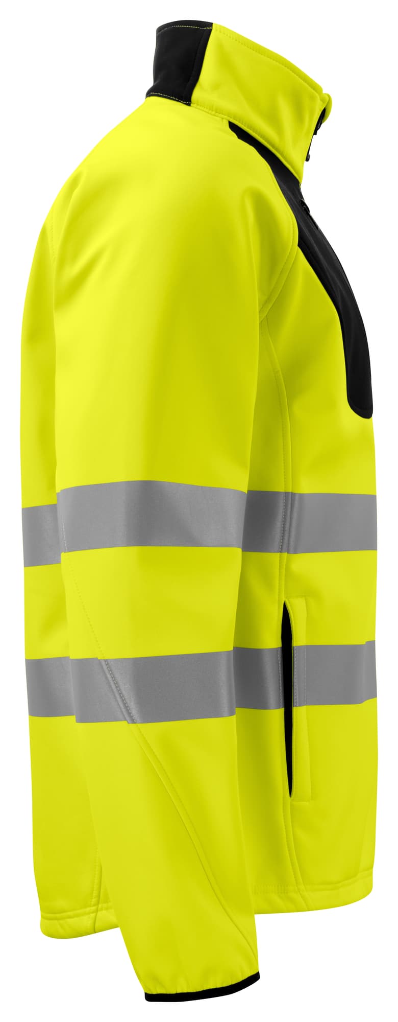 6432 Softshelljakke EN ISO 20471 Kl 3/2 – bilde 3