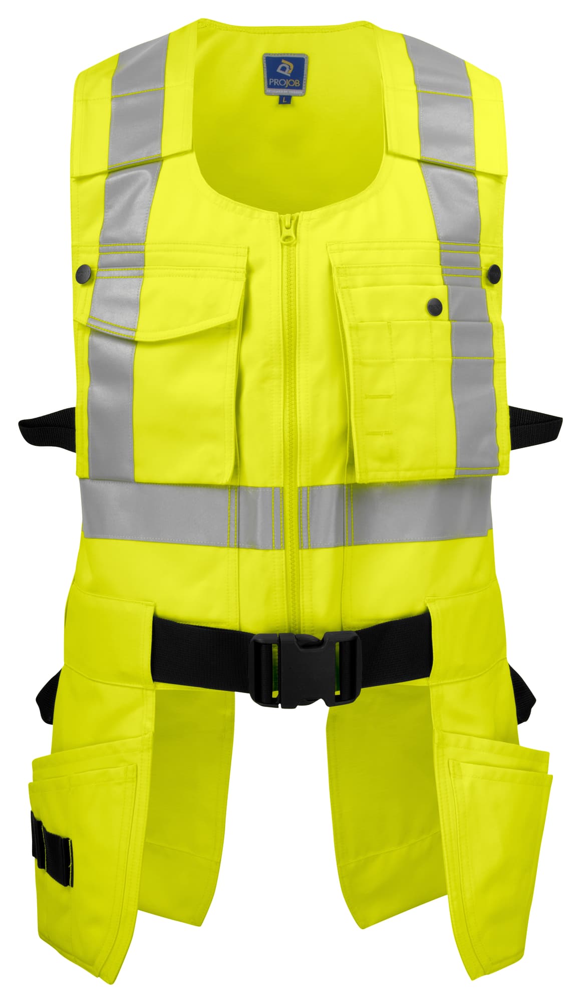 6704 Håndverksvest EN ISO 20471 Kl 2