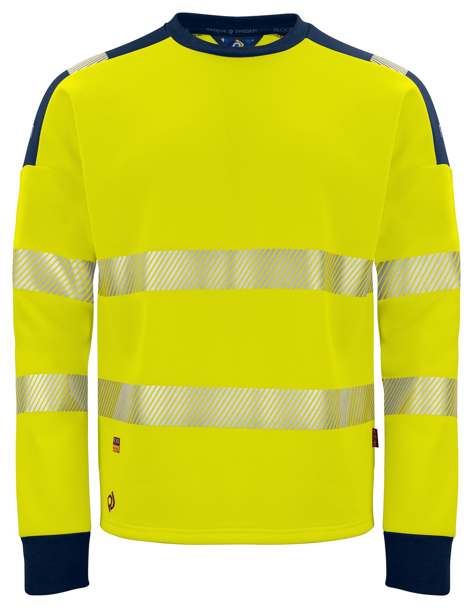 6108 Sweatshirt EN ISO 20471 Kl 3/2 – bilde 1