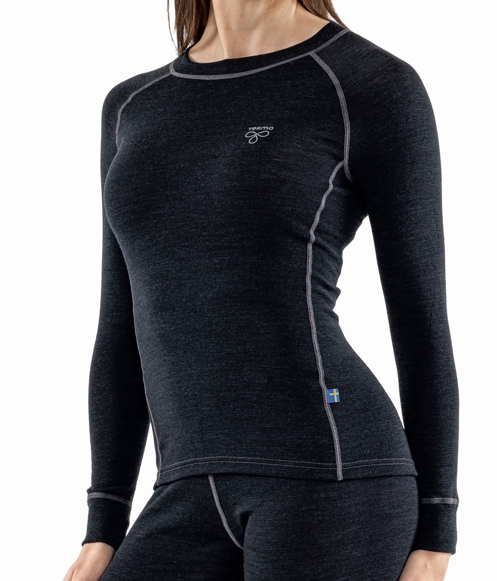 Termo Wool Light 2.0 Round neck LS W – bilde 2