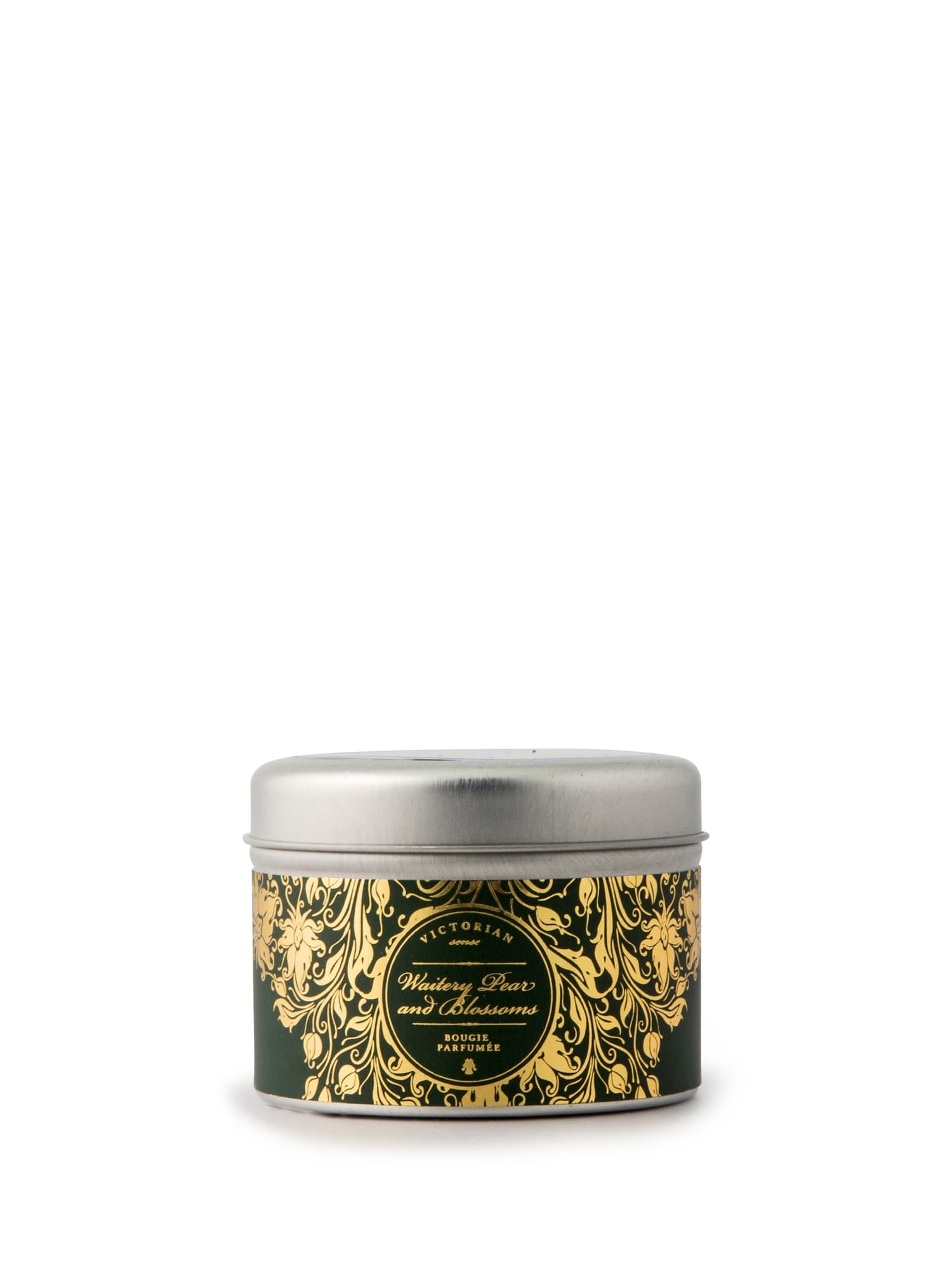 Duftlys Sense Tinbox Waitery Pear & Blossoms – bilde 1