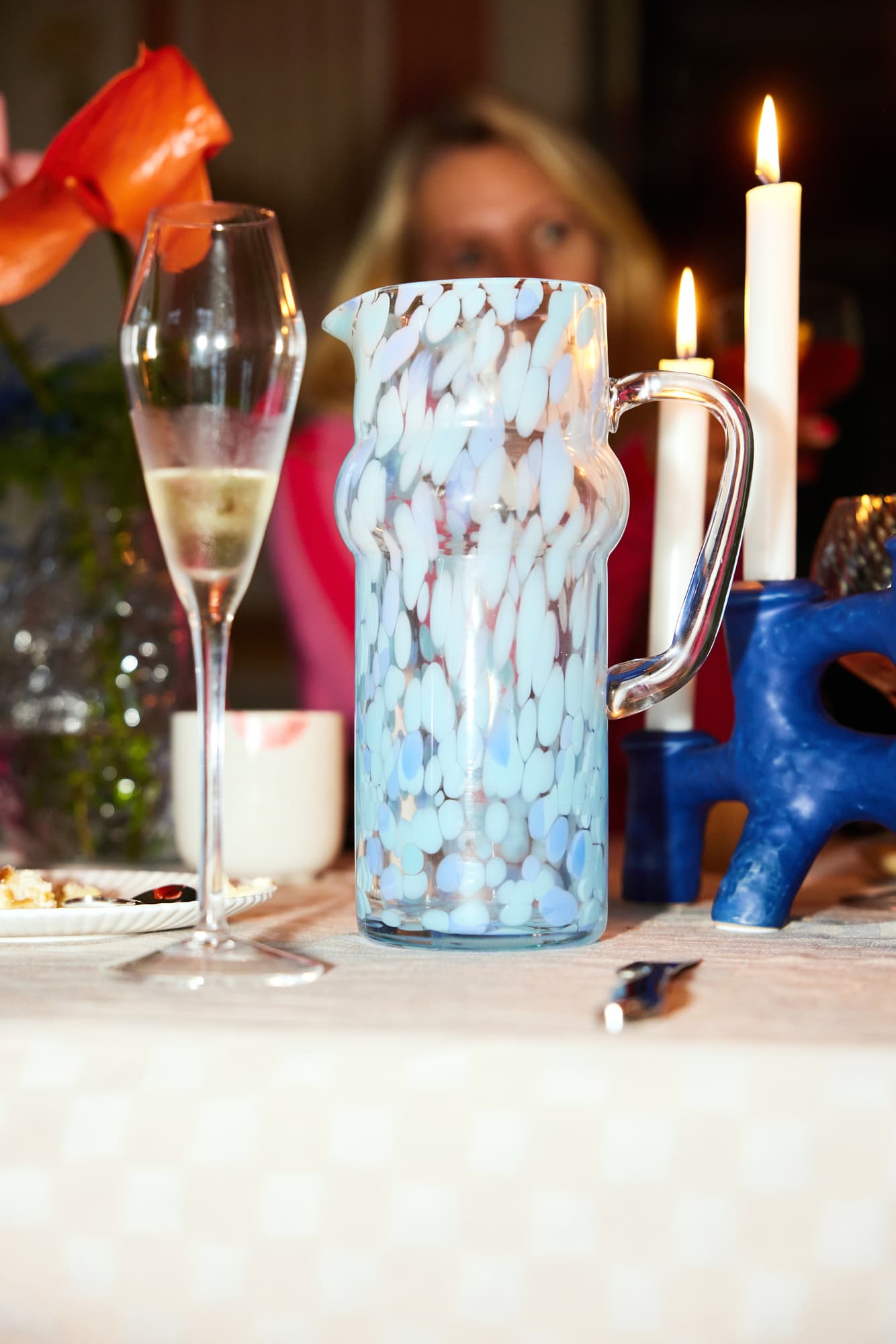 Champagneglass Bubbles