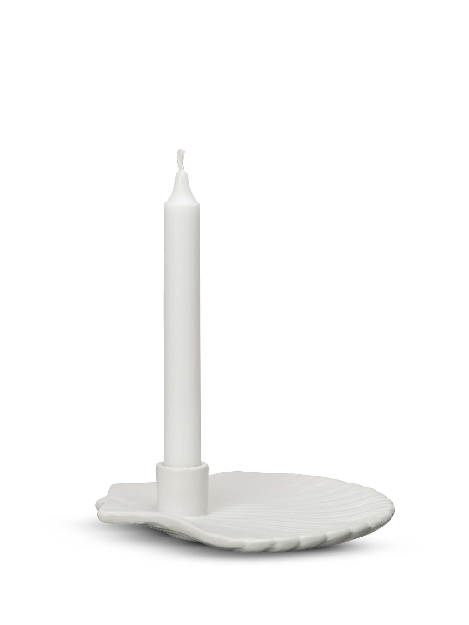 Lysestake Shell M, Hvit – bilde 1
