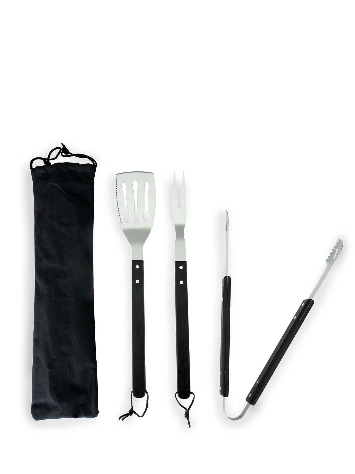 Fredde BBQ sett 3 deler, svart – bilde 2