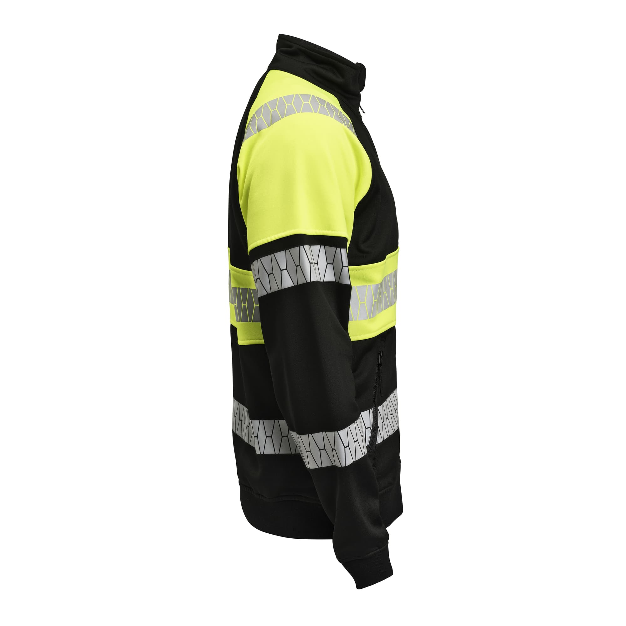 Sweatshirt Full-Zip Hi-Vis – bilde 4
