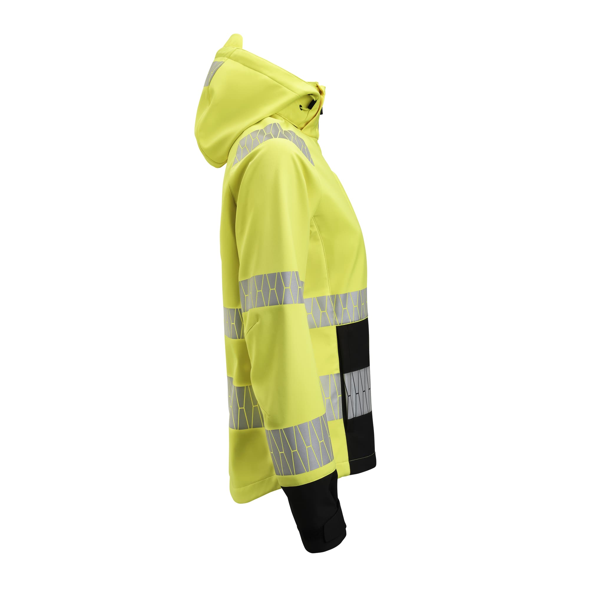 Womens Softshell Jacket Hi-Vis – bilde 4