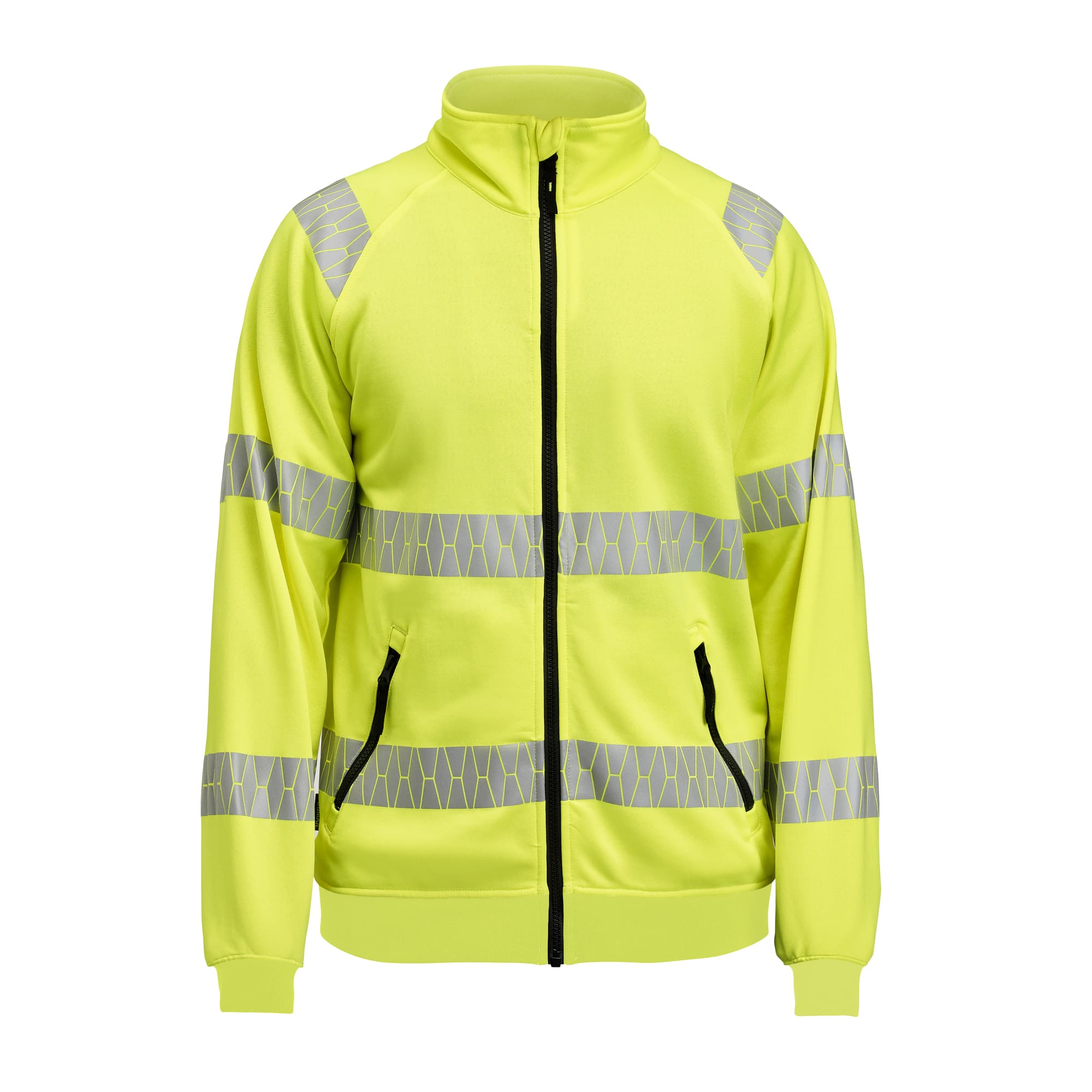 Sweatshirt Full-Zip Hi-Vis