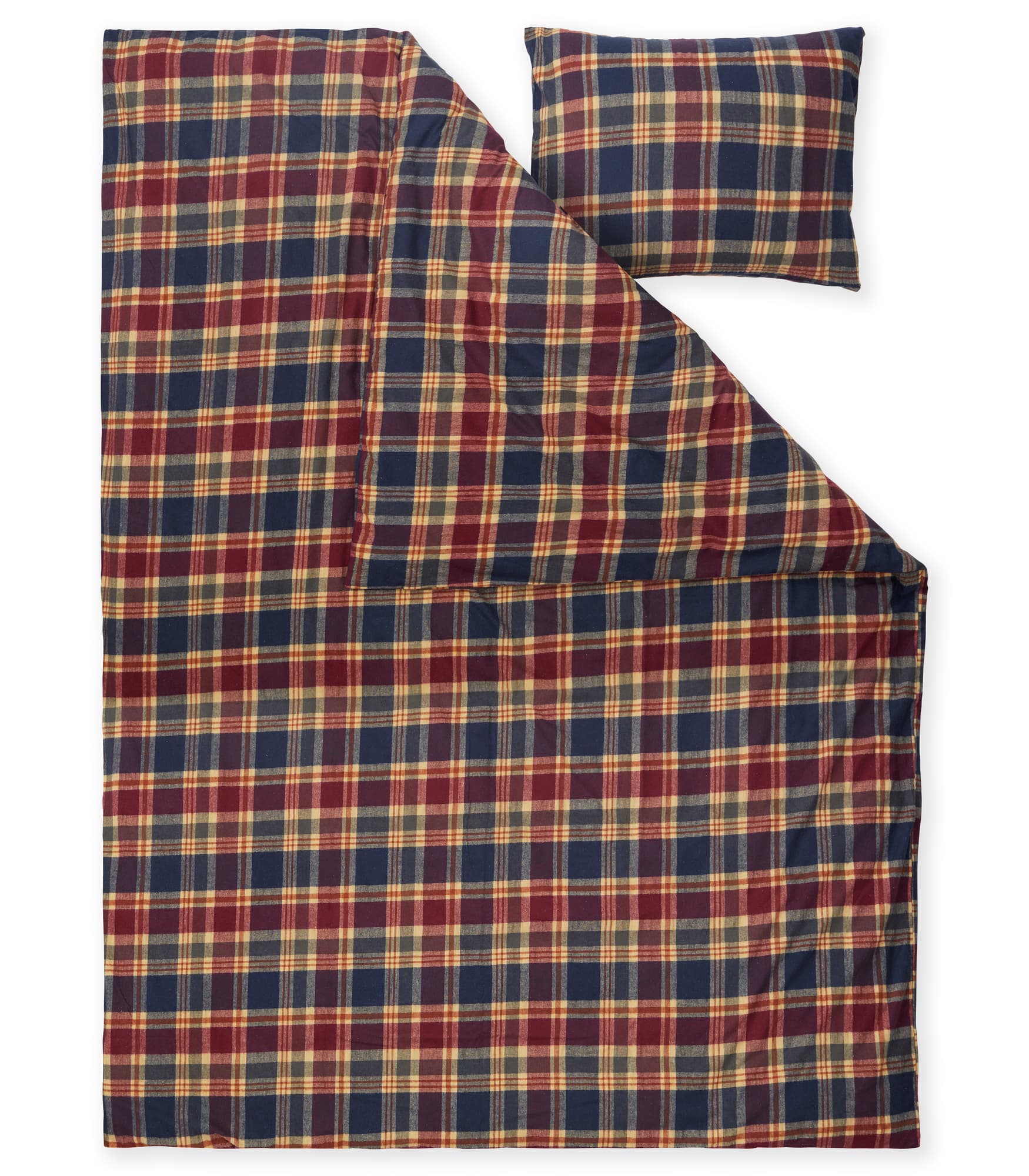 Mellbyn Gråfarget Flanell – bilde 2