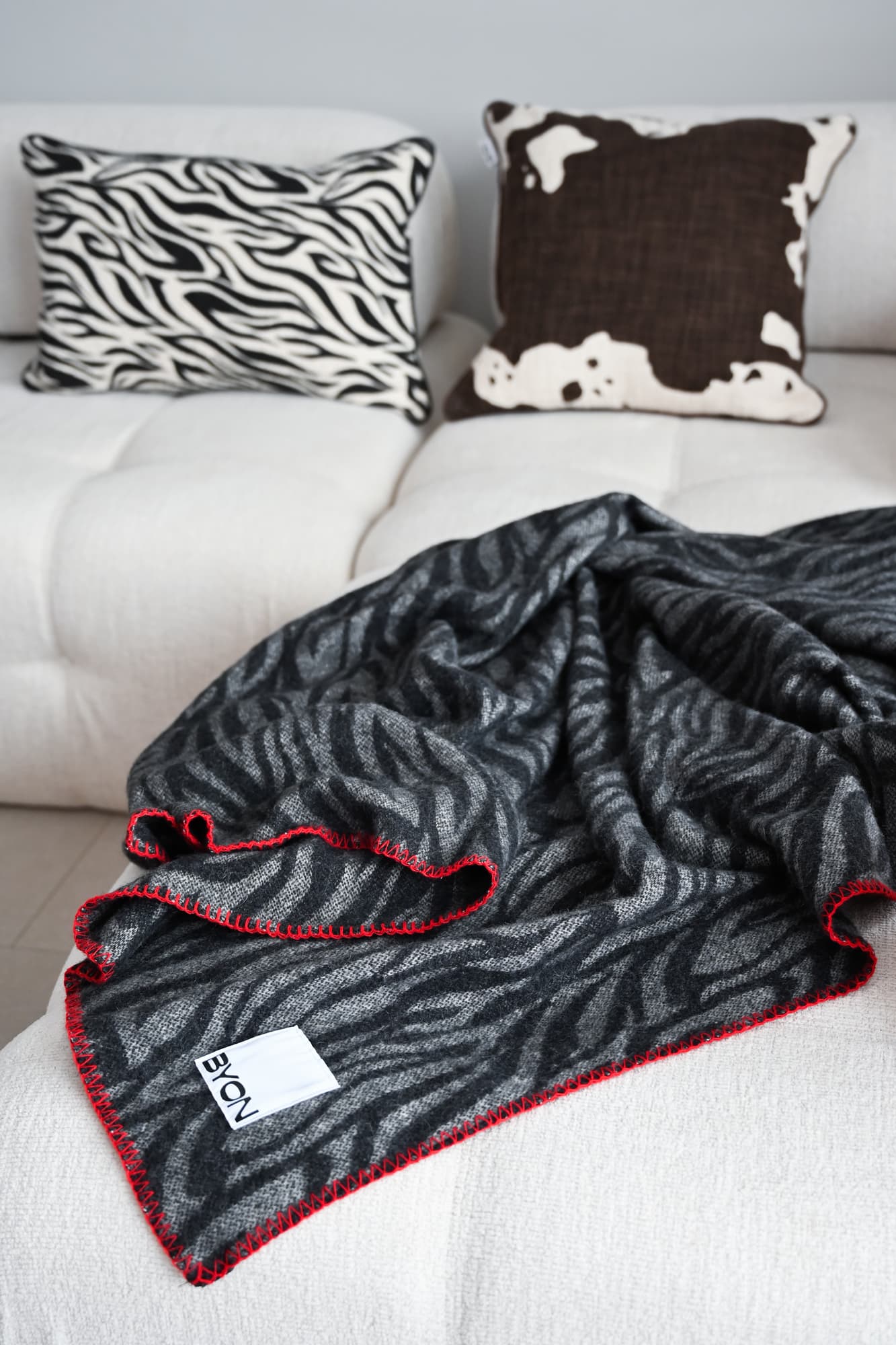 Pledd Anima zebra – bilde 3