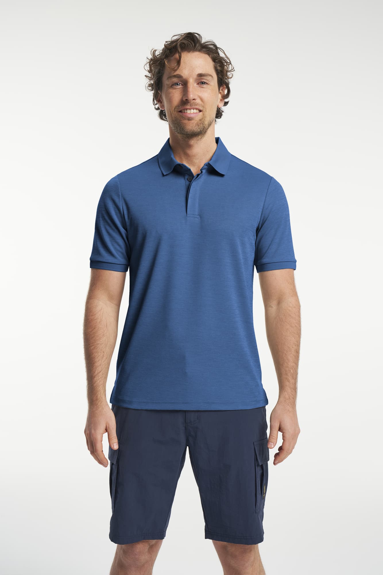 TXlite Melange Polo Men – bilde 2