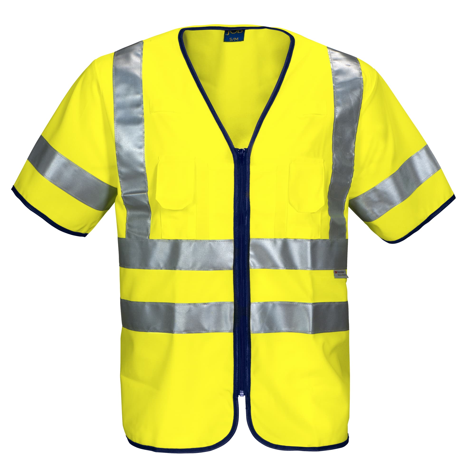 6707 Refleksvest EN ISO 20471 Kl 3