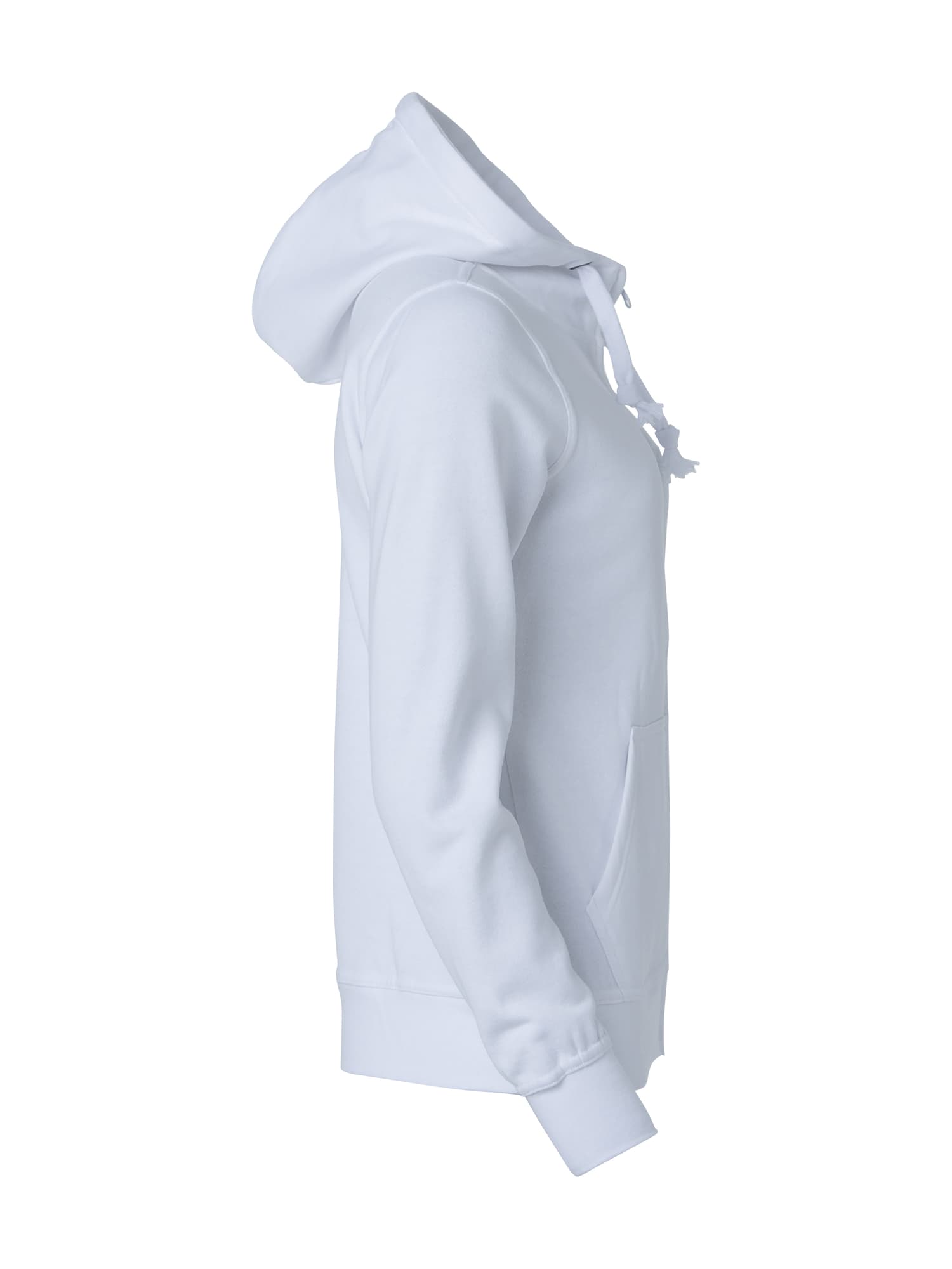 Basic Hoody Full Zip Women – bilde 4
