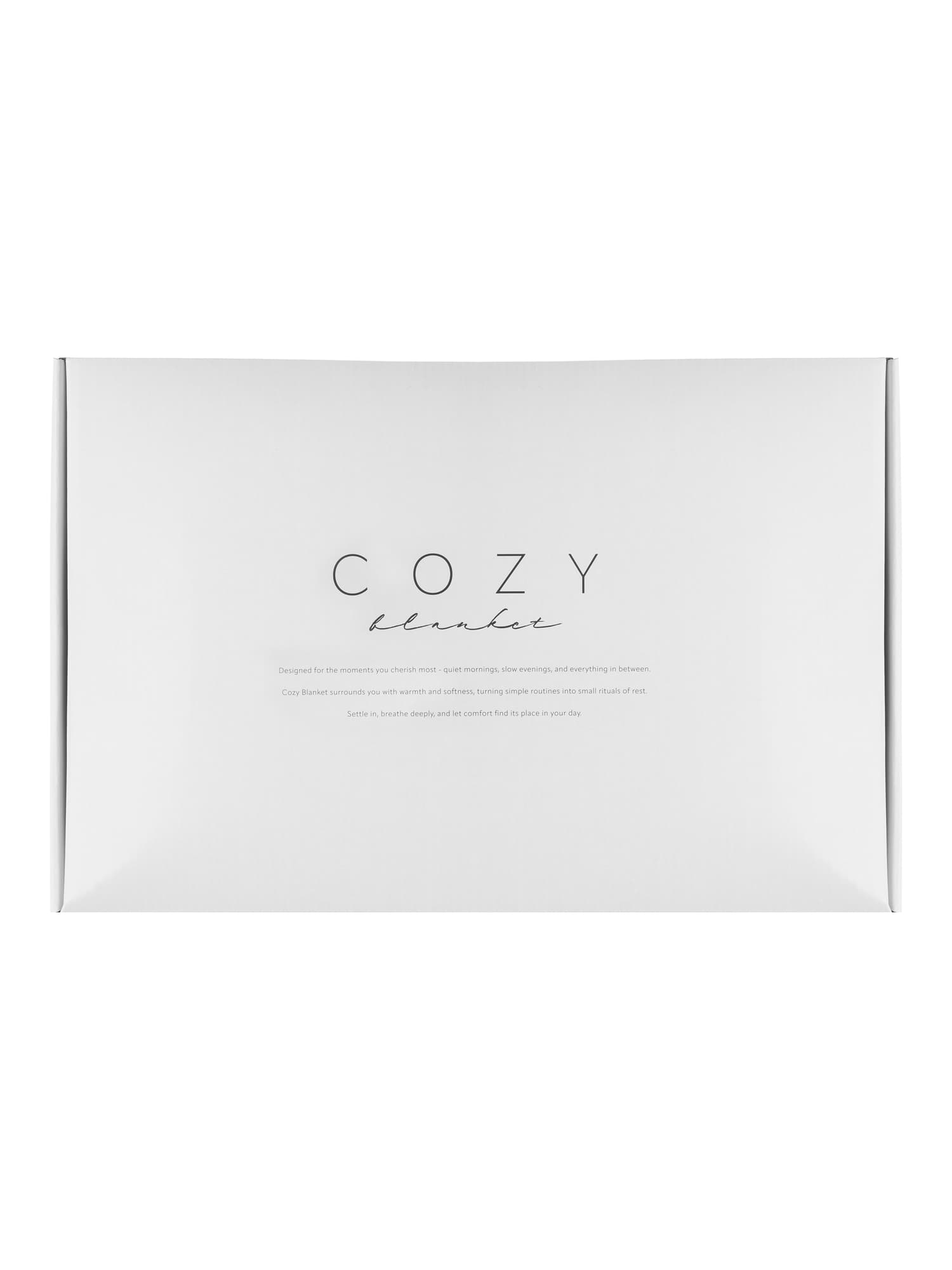 Pledd Cozy med knepping – bilde 5