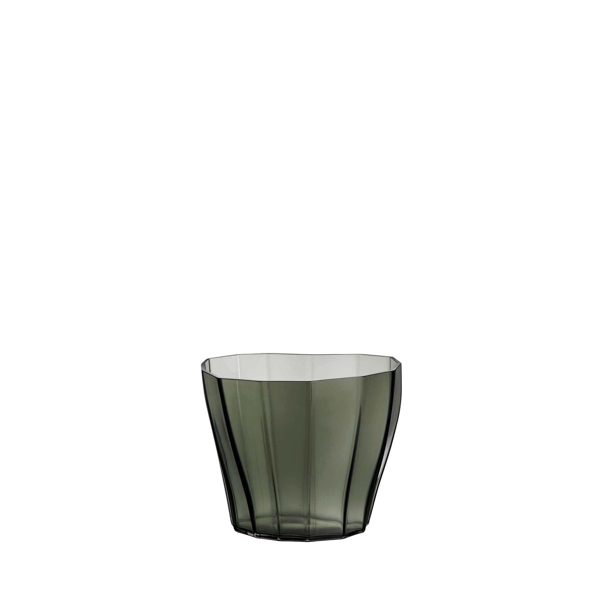 Reed vase, mosegrønn 175 mm